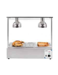 Calentador de alimentos profesional para carnes y asados...
