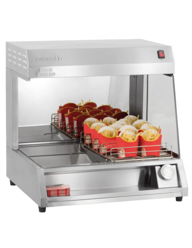 Countertop French Fry Warmer with Quartz...