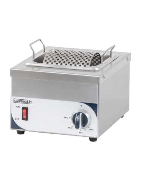 Untador de mantequilla con calentamiento profesional - Temperatura +45 / +90 °C - Dimensiones cm 20,7 x 23,7 x 15,5 h