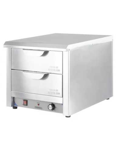 Professional Heated Drawer Cabinet with 2 GN...