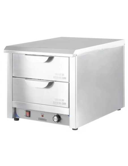 Professional Heated Drawer Cabinet with 2 GN 1/1 Drawers and Humidification