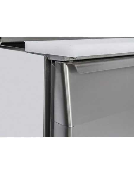 Saladette refrigerata - N. 2 porte - cm 90 x 70 x 87 h
