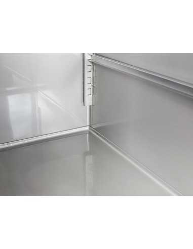 Refrigerator cabinet positive temperature...