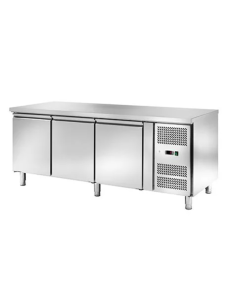 Refrigerated table - N.3 doors - cm 202 x 80 x 85 h 2