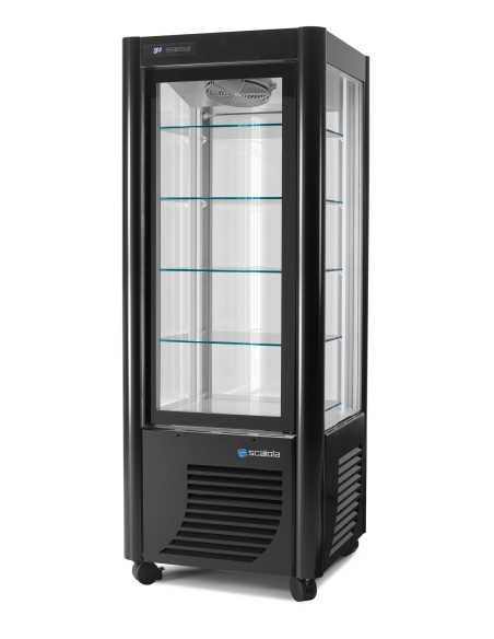 Vetrina per Pasticceria con esposizione su tutti i lati - Temperatura +5 / -21 °C - cm 70 x 70 x 184 h