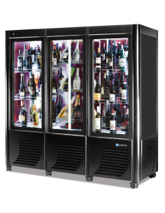Wine Display Case - Temperature +4 +15 °C - cm 183 x 70 x...