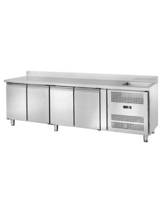 Refrigerated table - N.4 doors - Alzatina - Lavello - cm... 2