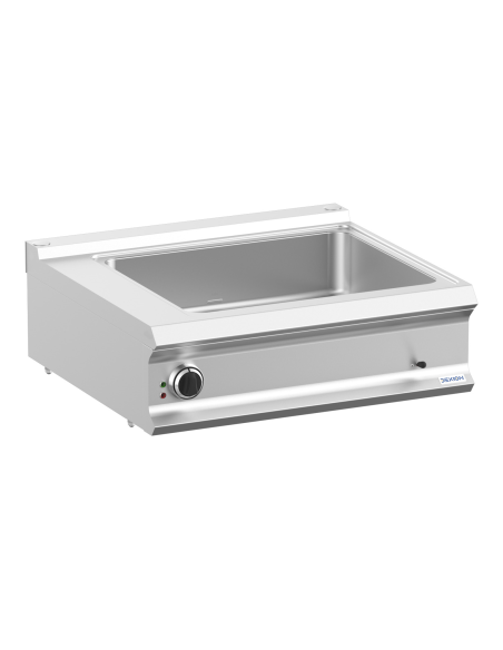 Professional electric water bath - Capacity tank GN 2/1 - Temperature 0° and 90°C - cm 80 x 73 x 25 h