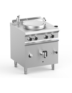 Professional electric cooking pot with indirect heating -...