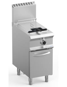 Freidora profesional a gas con 1 cuba 14 litros -...