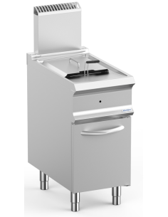 Friggitrice professionale a gas con 1 vasca litri 14 -... 2
