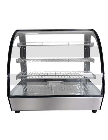 Hot showcase with 3 adjustable shelves -...