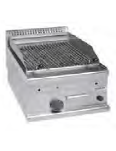 Gas-fired stone grill - For meat - Cm 40 x 60 x 27 h 2
