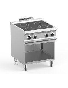 Glass-ceramic stove 4 cooking zones - cm 70 x 73 x 85 h 2