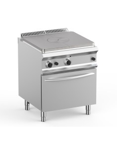 Cucina tuttapiastra professionale a gas - Potenza kW 10 -...