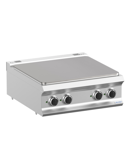 Professional all-electric stove - Power kW 2.25 x 4 - cm 70 x 73 x 25 h