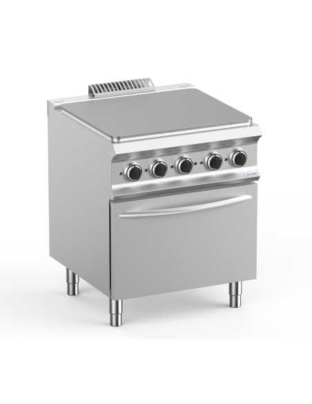 Professional all-electric stove - Power kW 2.25 x 4 - Electric oven - cm 70 x 73 x 85 h