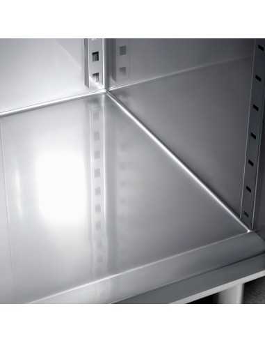 Chocolate table - No top - N.4 doors - cm 251.2...