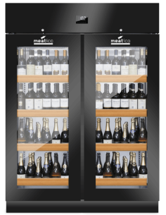 Wine exhibitor -  Temperature +2° +20°C - cm 155 x 85 x...