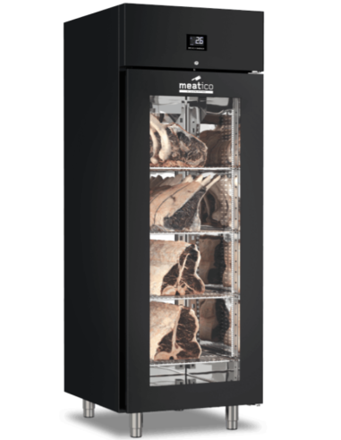 Vitrina para carne con puerta de cristal - 75 x 85 x 208 h cm