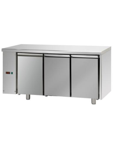 Left-side refrigerated counter without...