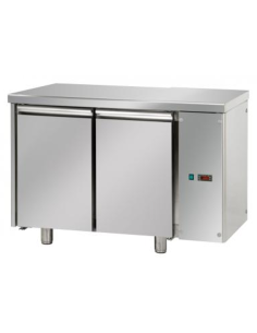 Refrigerated table without cooling unit on the right,...