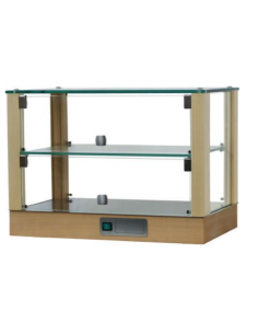 Escaparate neutral con 2 estantes - 52 x 33,5 x 41 h 2