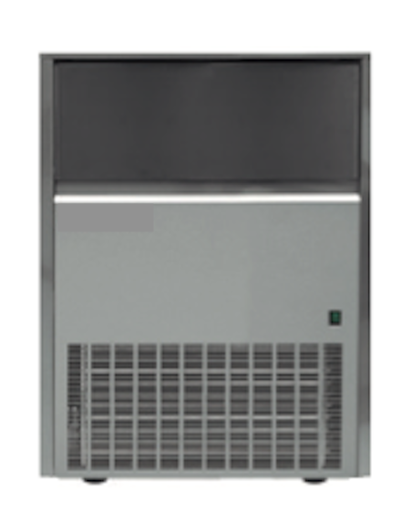 Fabbricatore ghiaccio - Aria 54kg/24h - Acqua 57kg/24h - cm 51.5 x 64.5 x 84 h