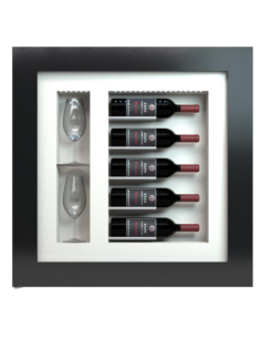 N cm Tabla para vino - .5 botellas - 78 x 78 x 15.5 h 2