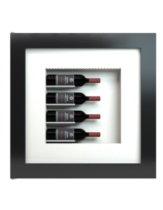 Quadro per vino - N.4 bottiglie - cm 78 x 78 x 15.5 h 2
