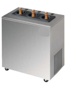 Wine blast chiller - N. 3 bottles - Wheels - cm 63 x 37 x... 2