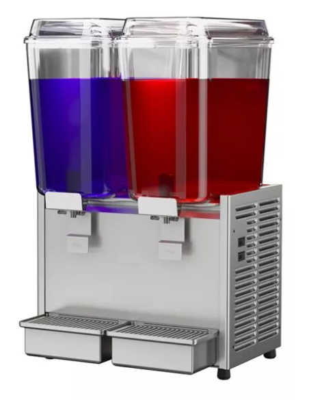 Frigobite - Capacidad 18 + 18 lt - cm 44.5 x 40.6 x 69.2 h