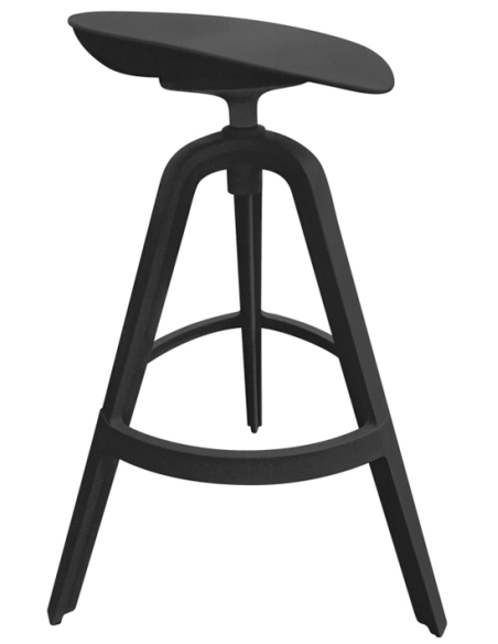Stool - Polypropylene - Swivel seat - cm 30 x 30 x 83 h