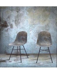 Silla - Metal pintado - ABS shell - cm 46 x 45 x 83 h 2