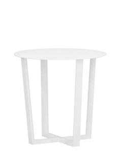 Table - Painted aluminium - Dimensions cm Ø 55 x 53 h 2