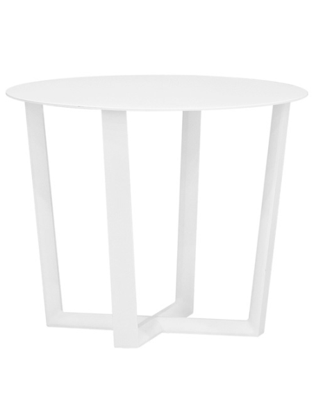 Tavolino - Alluminio verniciato - Dimensioni cm Ø 55 x 45 h