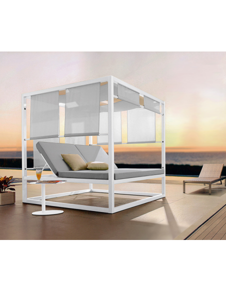 Cot/gazebo - Colchones textiles -Teli en textilene - cm 200 x 200 x 200 h