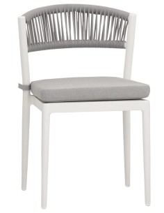 Sedia - Alluminio verniciato - Schienale in corda -... 2