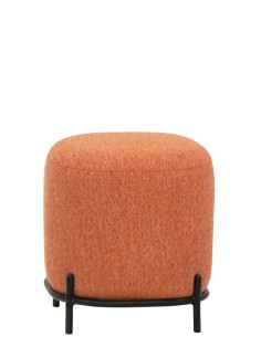 Pouf - Metallo verniciato - Rivestimento in tessuto - cm... 2