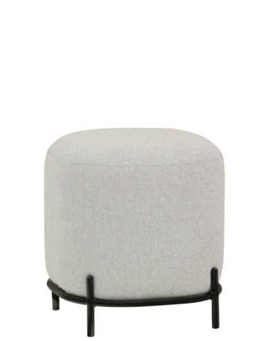 Pouf - Metal pintado - Recubrimiento de tela -...