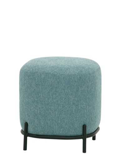 Pouf - Metallo verniciato - Rivestimento in...