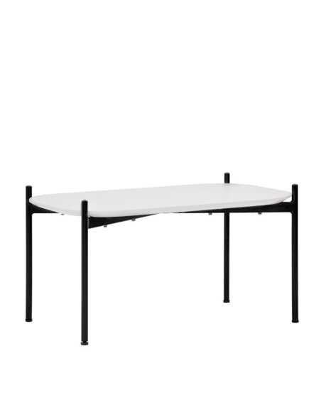 Tabla - Metal pintado - Lacado MDF superior - cm 74,5 x 49,5 x 42,5 h