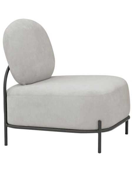 Sofa - Painted metal - Fabric cover - cm 64 x 50 x 77 h