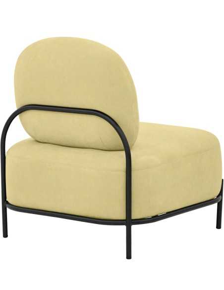 Sofa - Painted metal - Fabric cover - cm 64 x 50 x 77 h