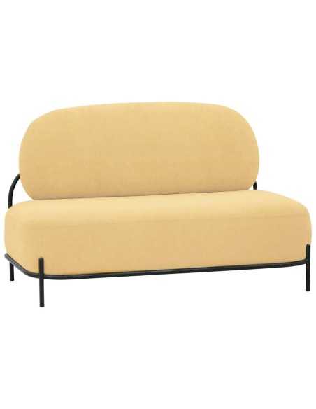 Sofa - Painted metal - Fabric cover - cm 123 x 50 x 77 h