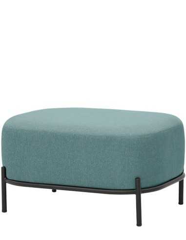 Pouf - Painted metal - Fabric coating - cm 63 x...