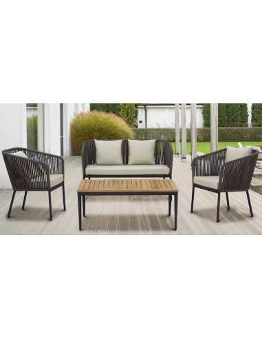 Sillón cm 60 x 65 x 81 h - Sofa cm 130 x 65 x...