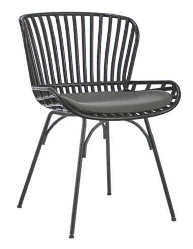 Chair - Metal frame - Polypropylene shell with...