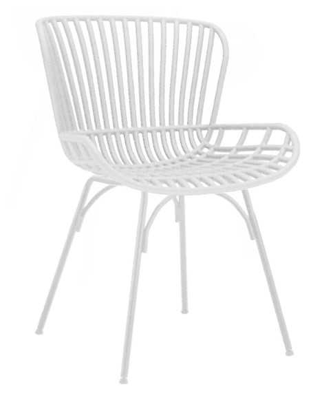 Chair - Metal frame - Polypropylene shell with cushion - cm 48 x 48 x 80 h