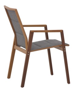 Poltroncina - Struttura in teak - cm 57 x 48 x 88 h 2